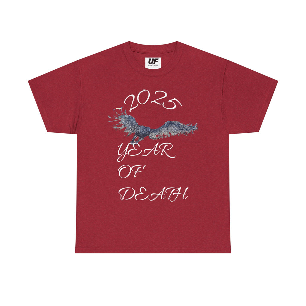 2025 Year of Death Tour Tee, Unisex Graphic Tee, Trendy Cotton Shirt, Casual Festival Wear, Vintage Inspired T-Shirt, Statement Apparel
