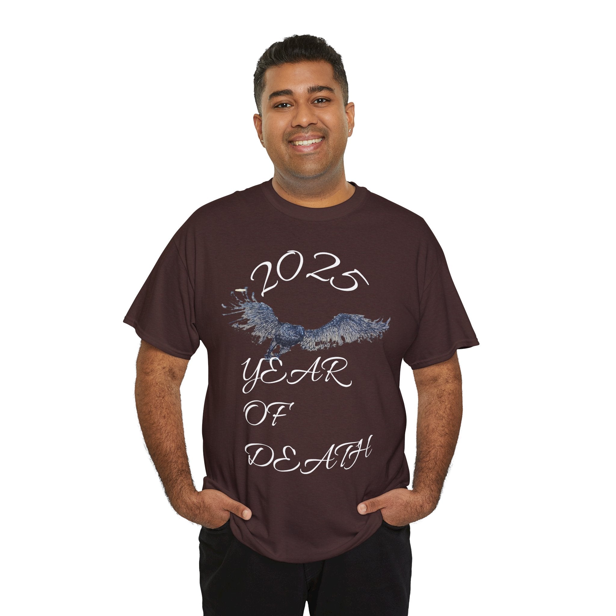 2025 Year of Death Tour Tee, Unisex Graphic Tee, Trendy Cotton Shirt, Casual Festival Wear, Vintage Inspired T-Shirt, Statement Apparel
