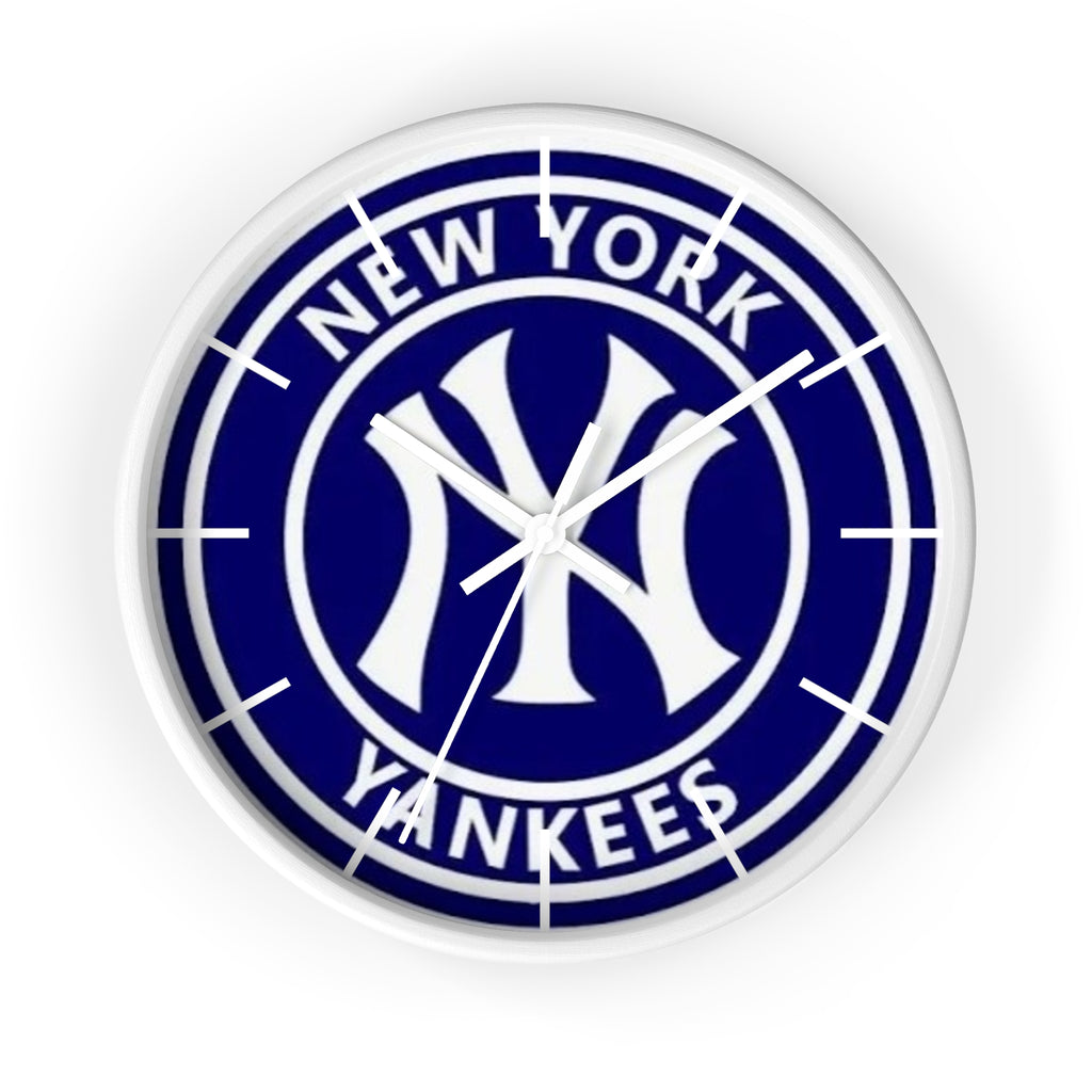 New York Yankees Wall Clock - MLB Fan Decor, Sports Gift, Office Wall Art, Baseball Champion Timepiece