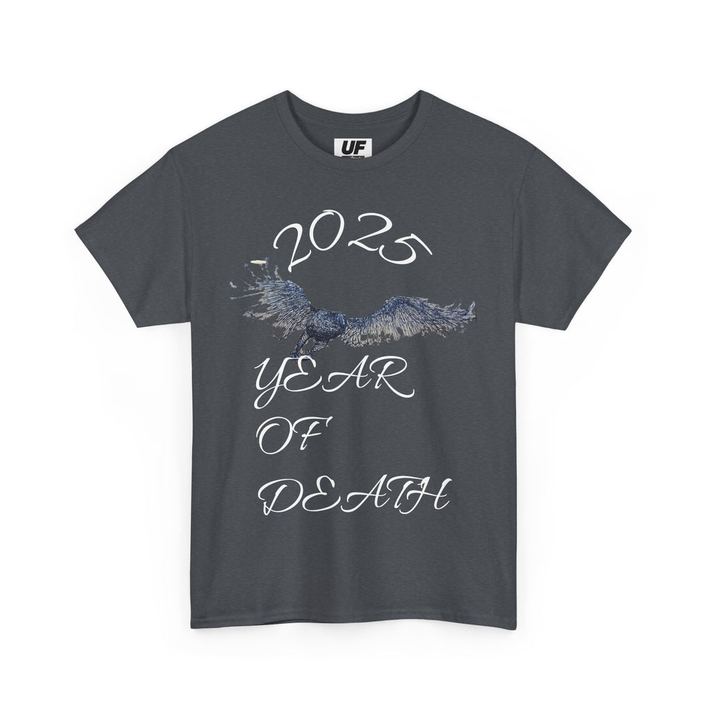 2025 Year of Death Tour Tee, Unisex Graphic Tee, Trendy Cotton Shirt, Casual Festival Wear, Vintage Inspired T-Shirt, Statement Apparel