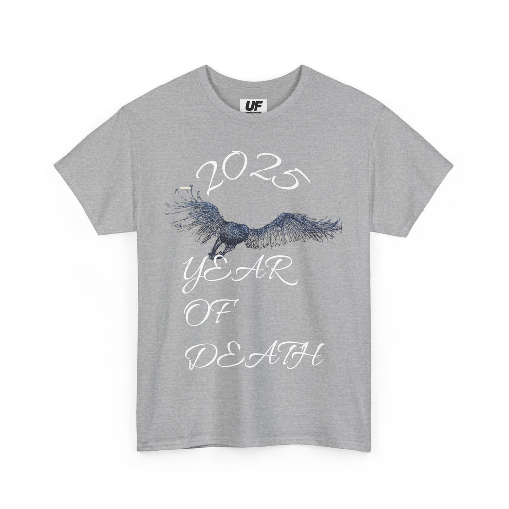 2025 Year of Death Tour Tee, Unisex Graphic Tee, Trendy Cotton Shirt, Casual Festival Wear, Vintage Inspired T-Shirt, Statement Apparel