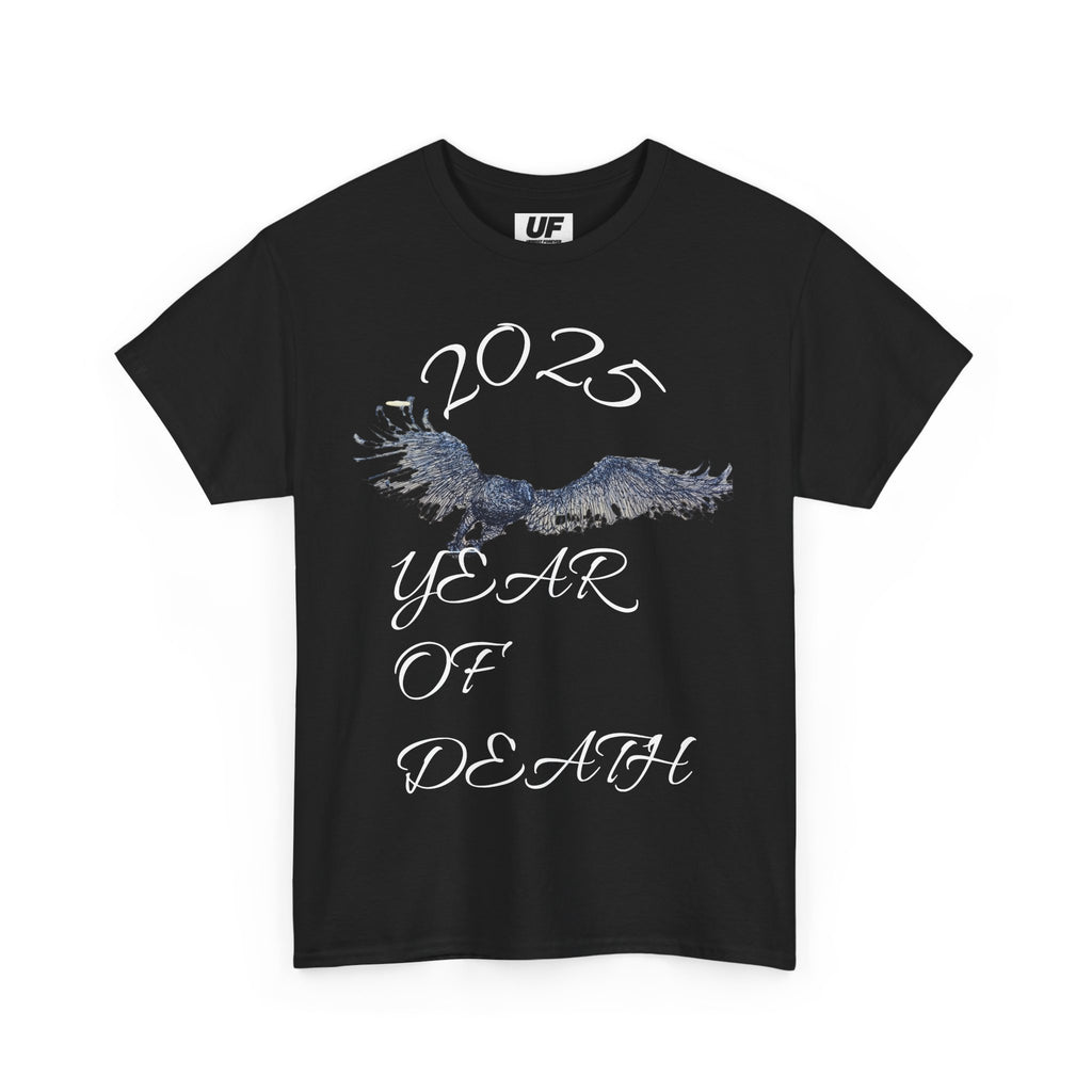 2025 Year of Death Tour Tee, Unisex Graphic Tee, Trendy Cotton Shirt, Casual Festival Wear, Vintage Inspired T-Shirt, Statement Apparel