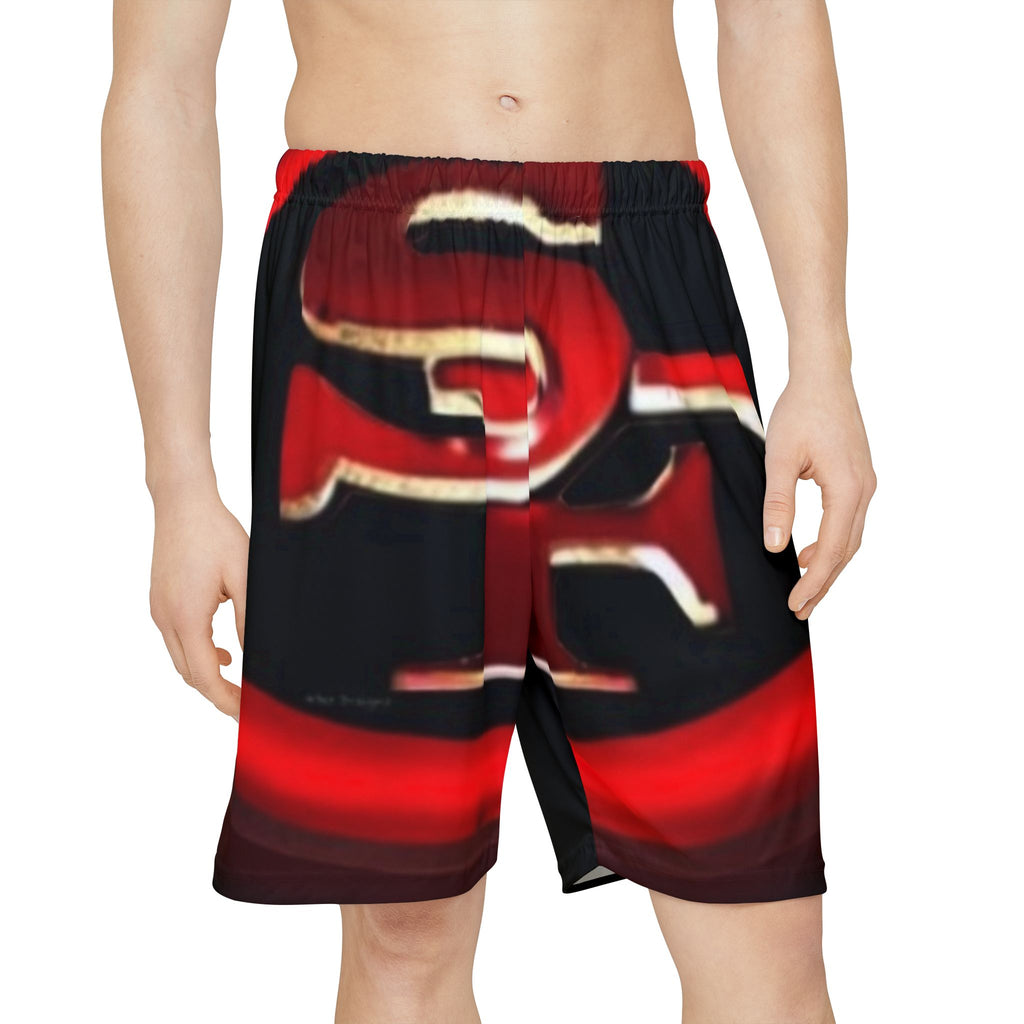 49ers Sports Shorts with Dynamic Red Design, Athletic Wear for Gym, Casual Outfits, Summer Activities, Gift for Sports Lovers, Workout [...]